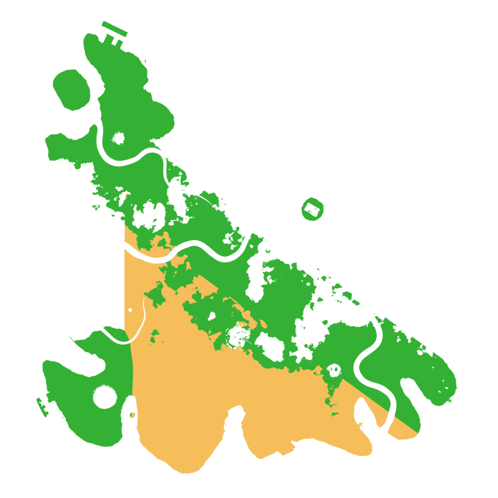 Biome Rust Map: Procedural Map, Size: 3750, Seed: 1952493197