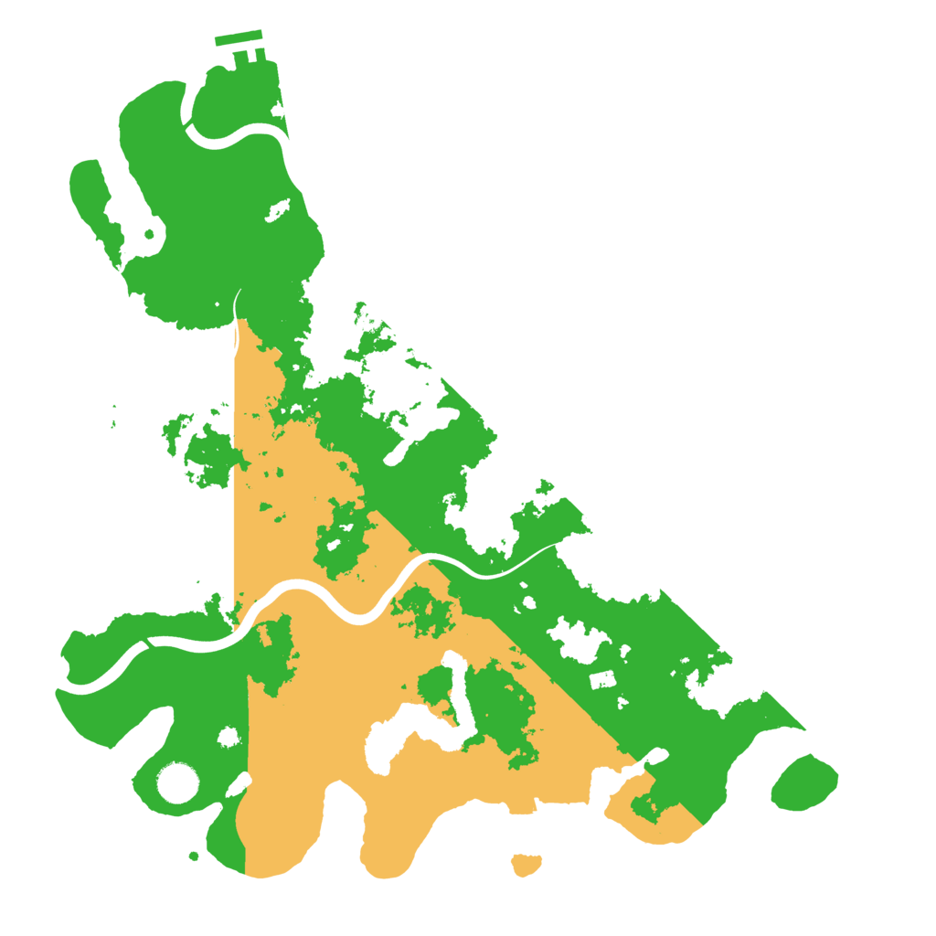Biome Rust Map: Procedural Map, Size: 4000, Seed: 1690727374