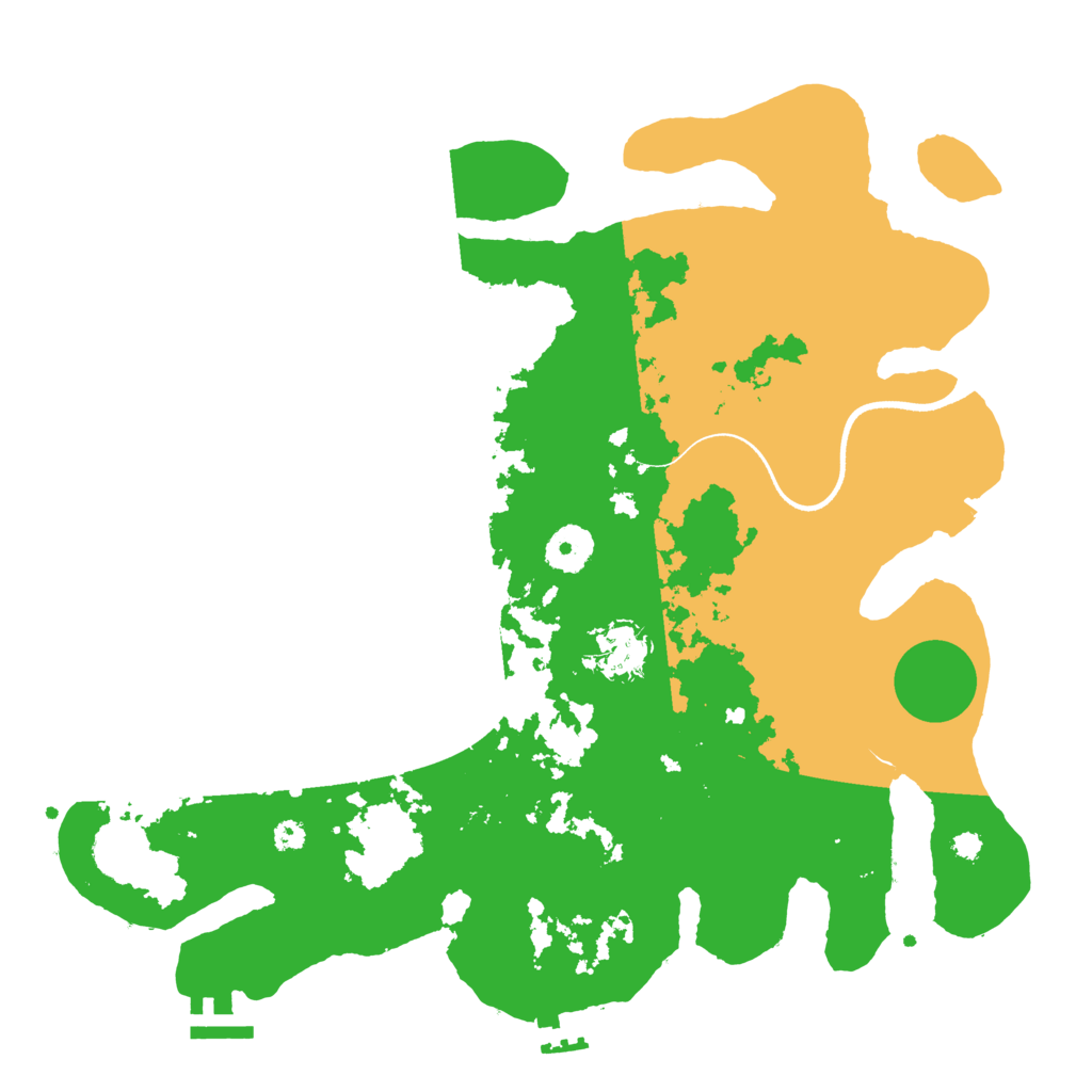 Biome Rust Map: Procedural Map, Size: 3500, Seed: 1730964136