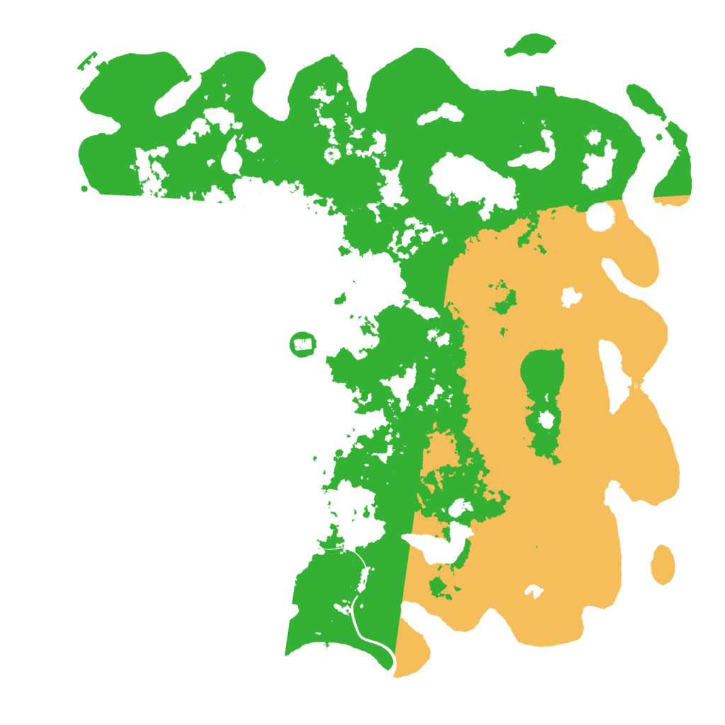 Biome Rust Map: Procedural Map, Size: 4500, Seed: 2114486214