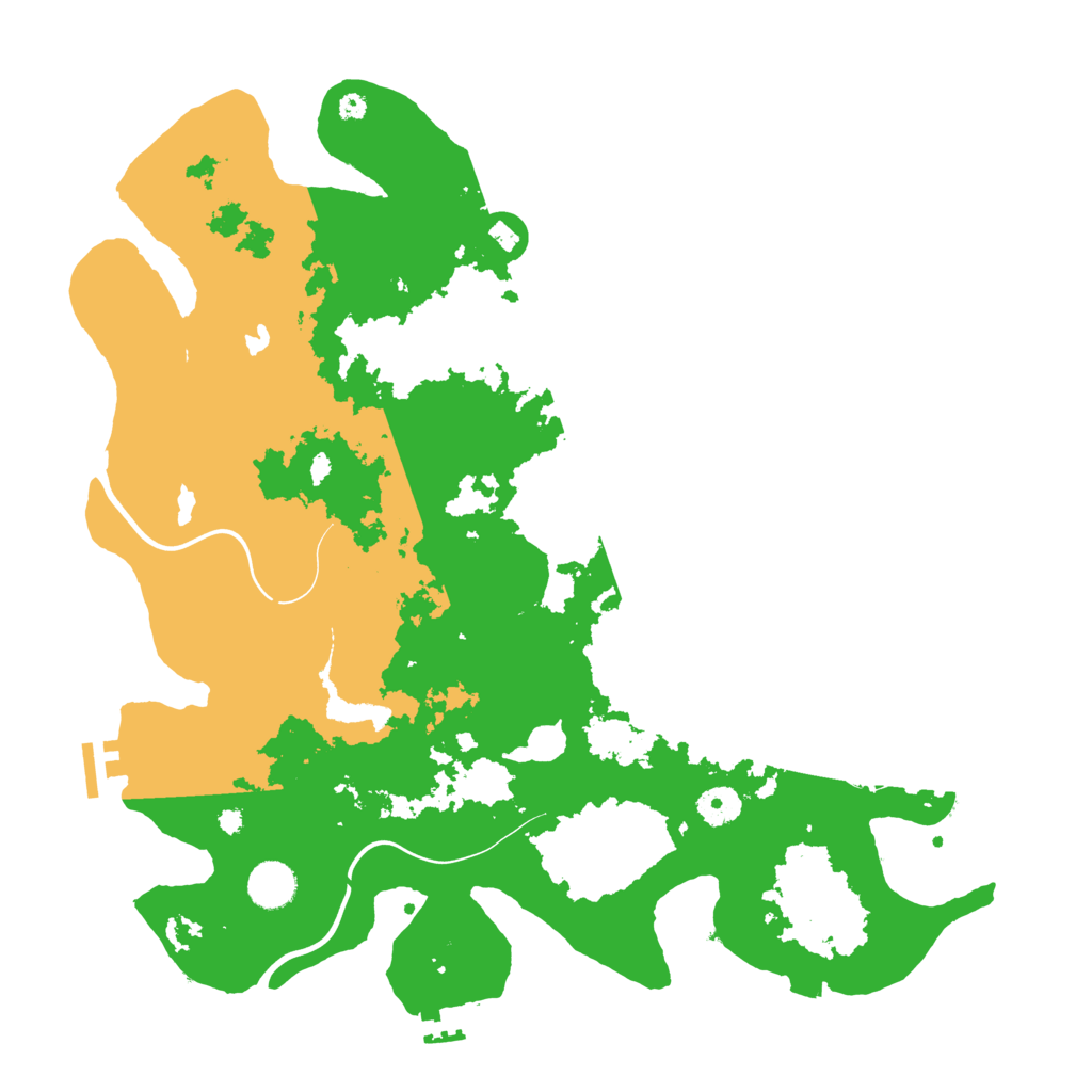 Biome Rust Map: Procedural Map, Size: 4000, Seed: 368462923