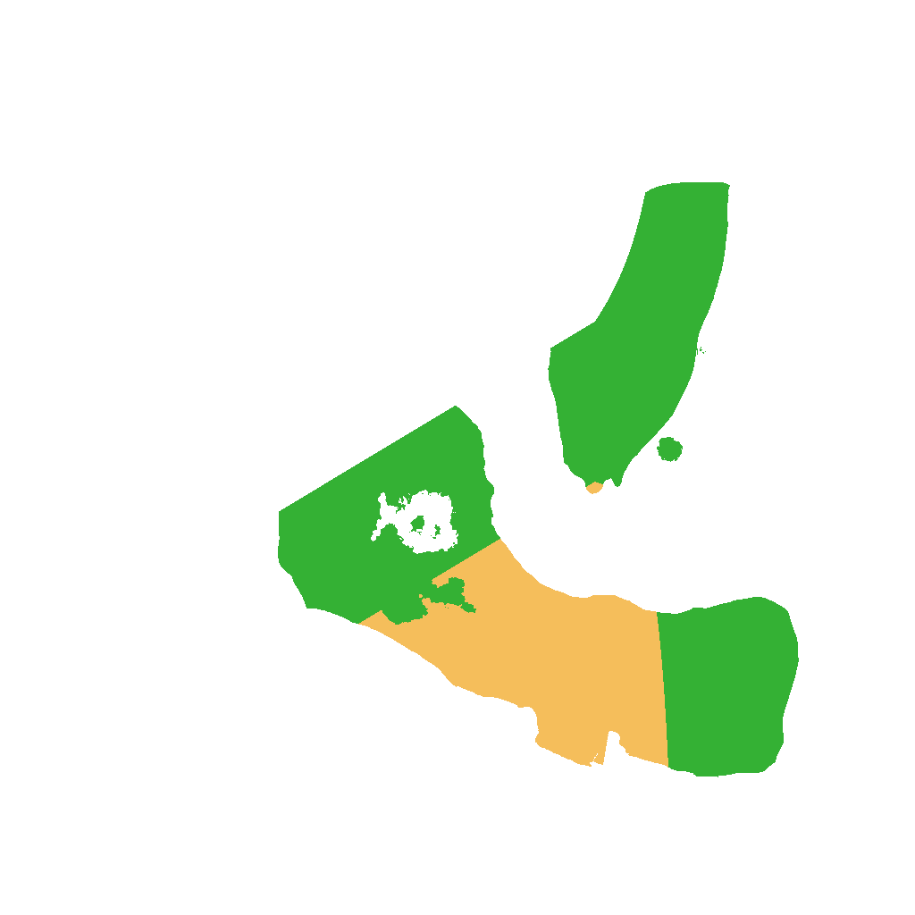 Biome Rust Map: Procedural Map, Size: 1500, Seed: 24217995