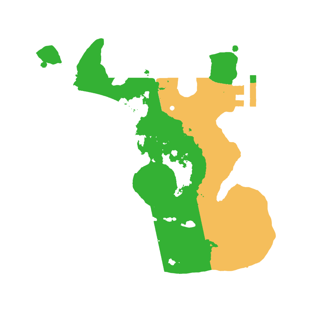 Biome Rust Map: Procedural Map, Size: 2000, Seed: 637737020