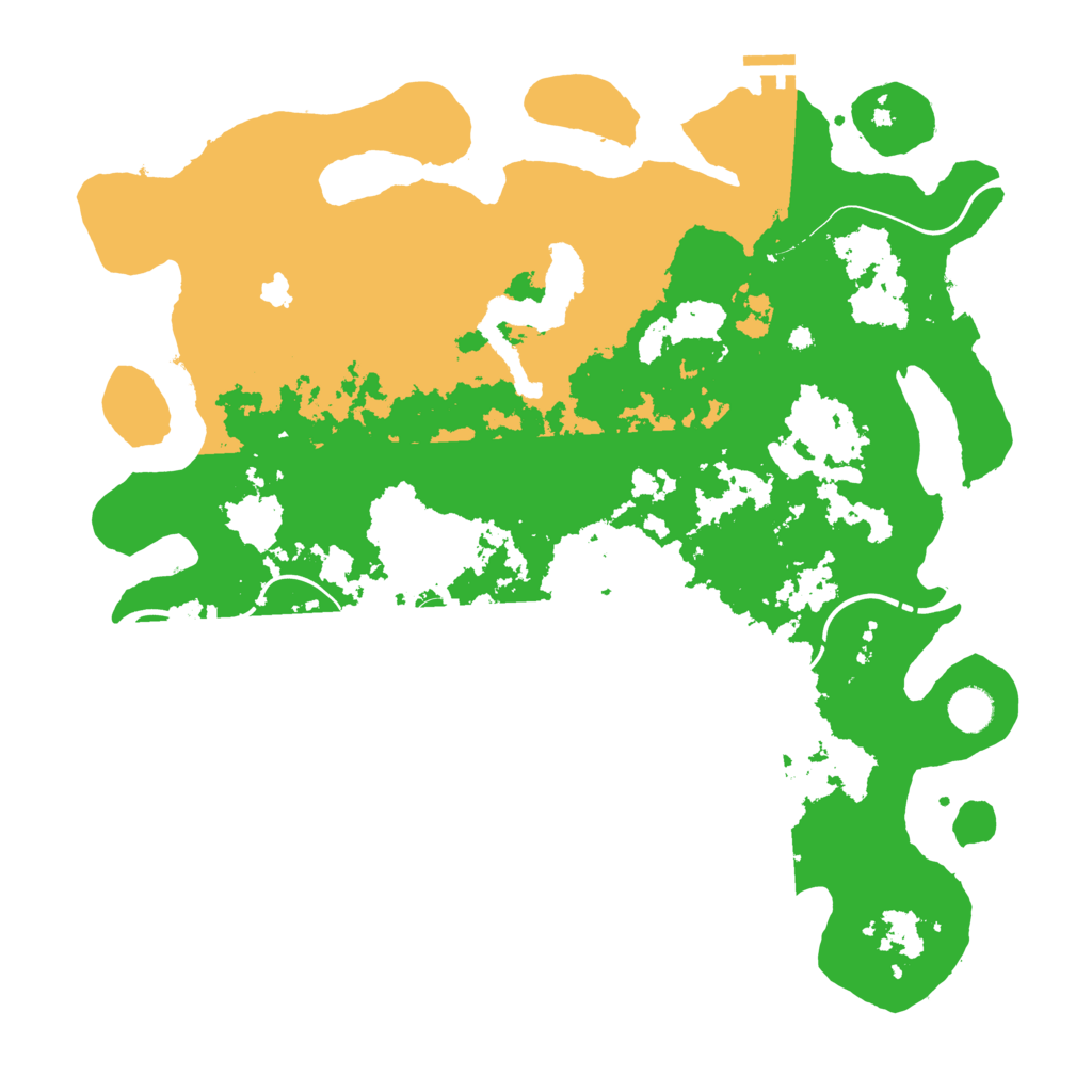 Biome Rust Map: Procedural Map, Size: 4250, Seed: 1126149657