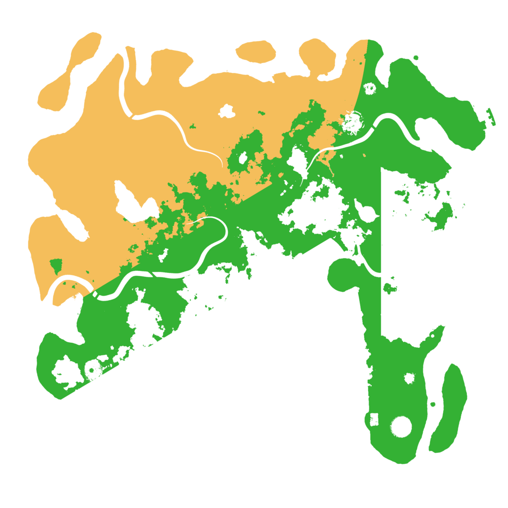 Biome Rust Map: Procedural Map, Size: 4250, Seed: 18846