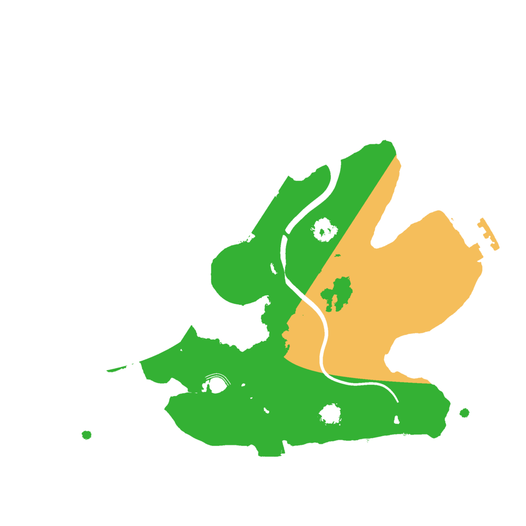 Biome Rust Map: Procedural Map, Size: 2300, Seed: 237464