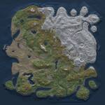 Thumbnail Rust Map: Procedural Map, Size: 4500, Seed: 966259651, 16 Monuments