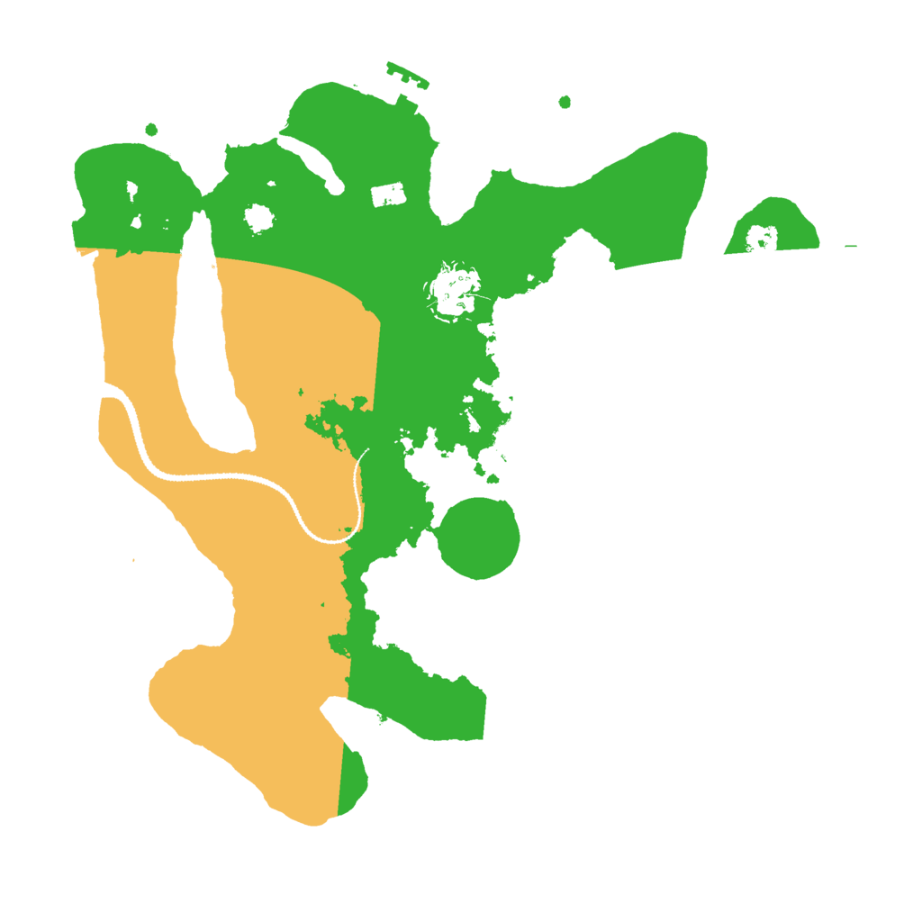 Biome Rust Map: Procedural Map, Size: 3000, Seed: 428511713