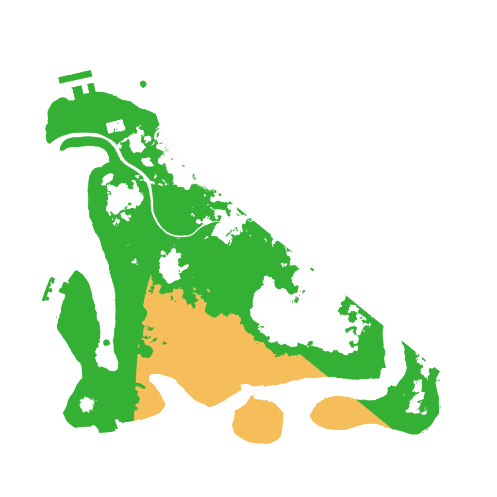 Biome Rust Map: Procedural Map, Size: 3000, Seed: 8024