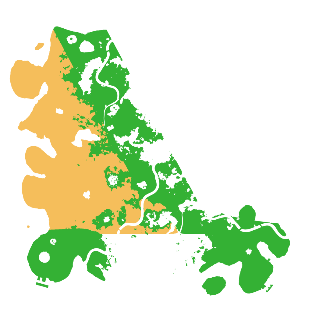 Biome Rust Map: Procedural Map, Size: 5000, Seed: 280253258
