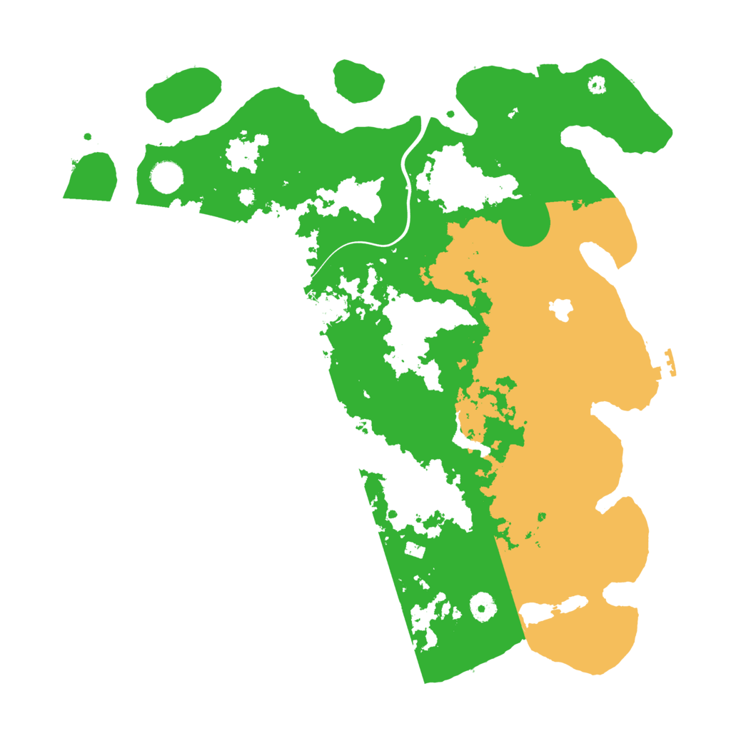 Biome Rust Map: Procedural Map, Size: 4000, Seed: 634643512