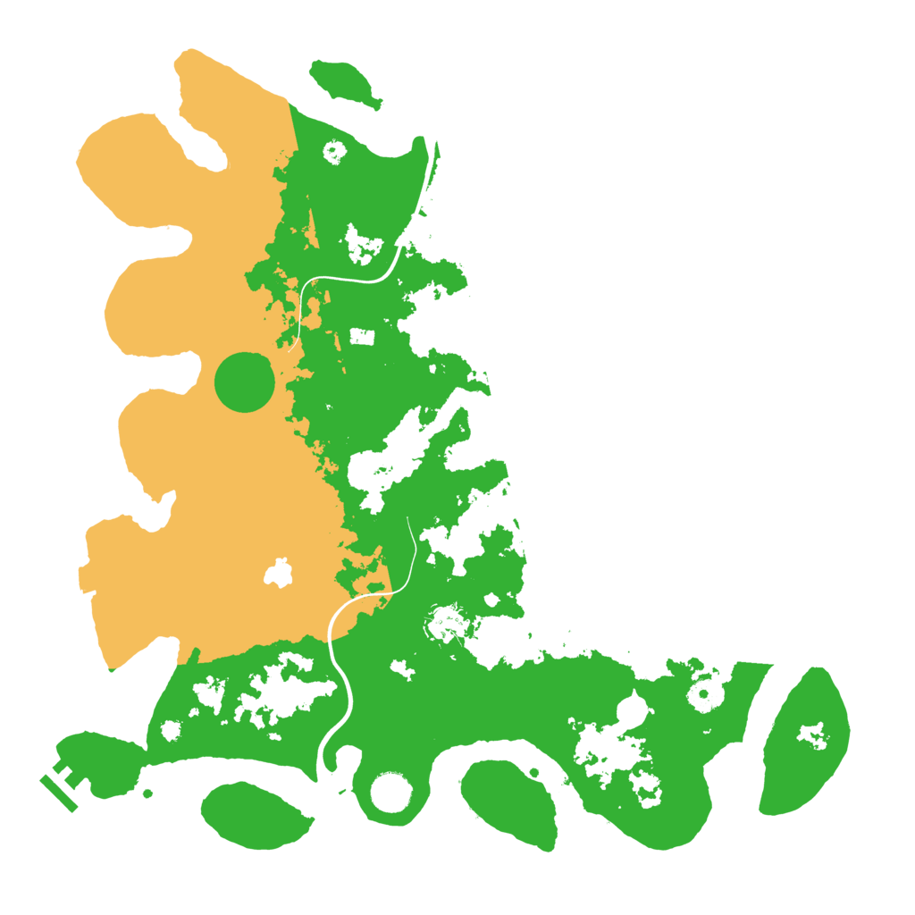 Biome Rust Map: Procedural Map, Size: 4000, Seed: 1406521346
