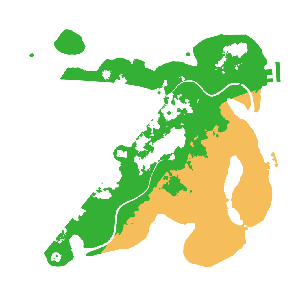 Biome Rust Map: Procedural Map, Size: 3000, Seed: 774344830