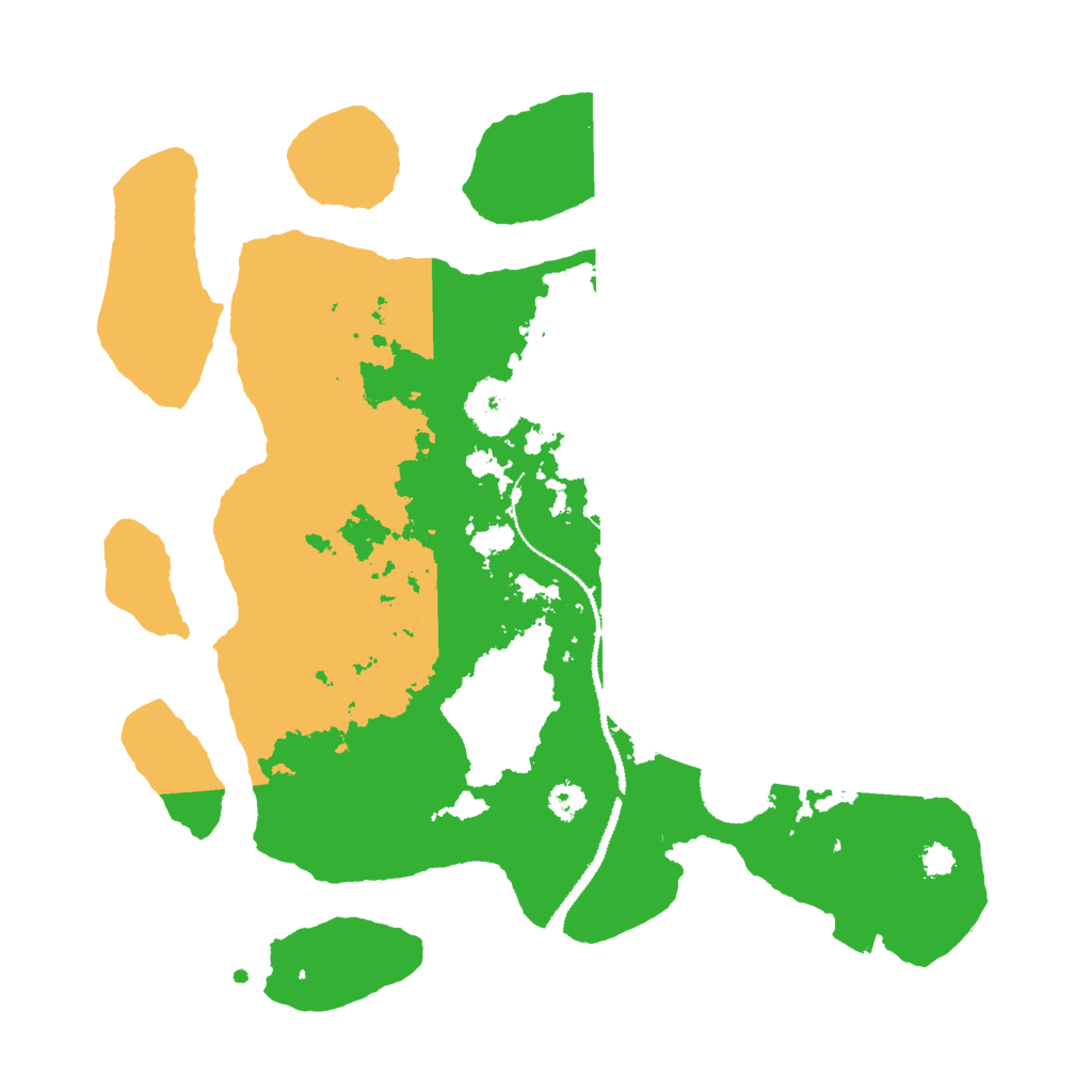 Biome Rust Map: Procedural Map, Size: 3000, Seed: 1416017660