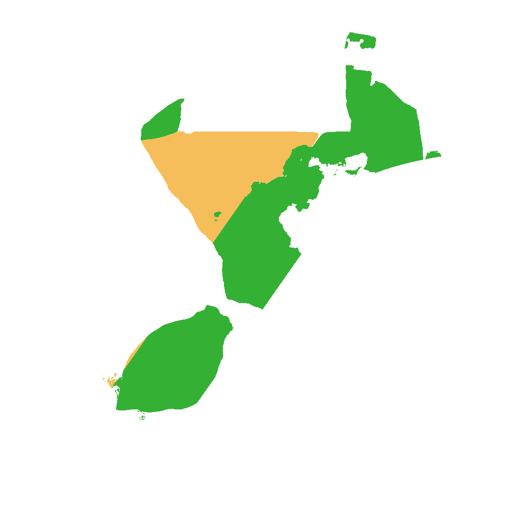 Biome Rust Map: Procedural Map, Size: 1250, Seed: 286206887