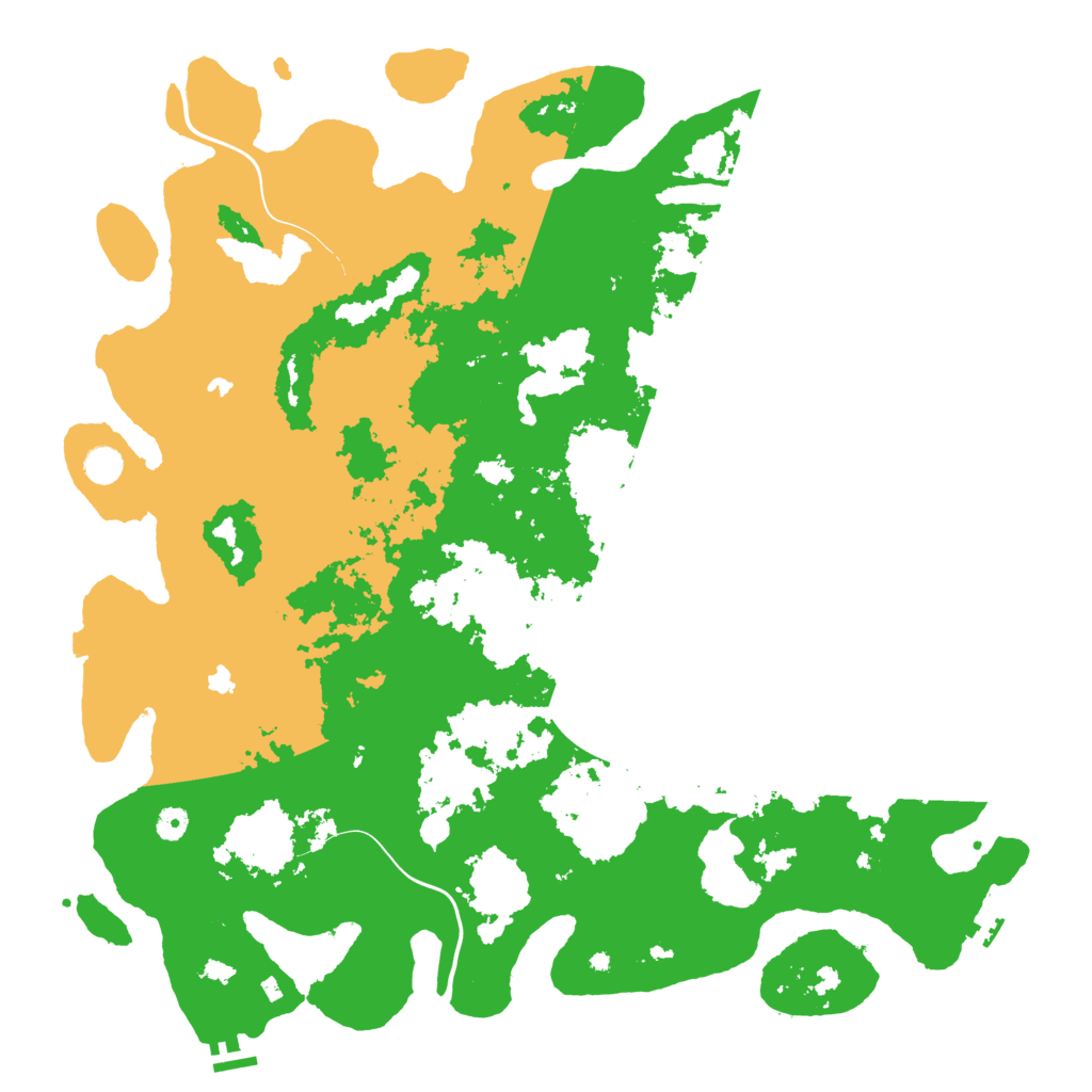 Biome Rust Map: Procedural Map, Size: 5000, Seed: 37906765