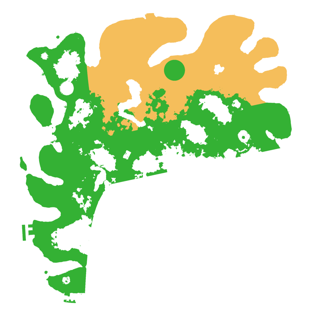 Biome Rust Map: Procedural Map, Size: 4000, Seed: 1438501545