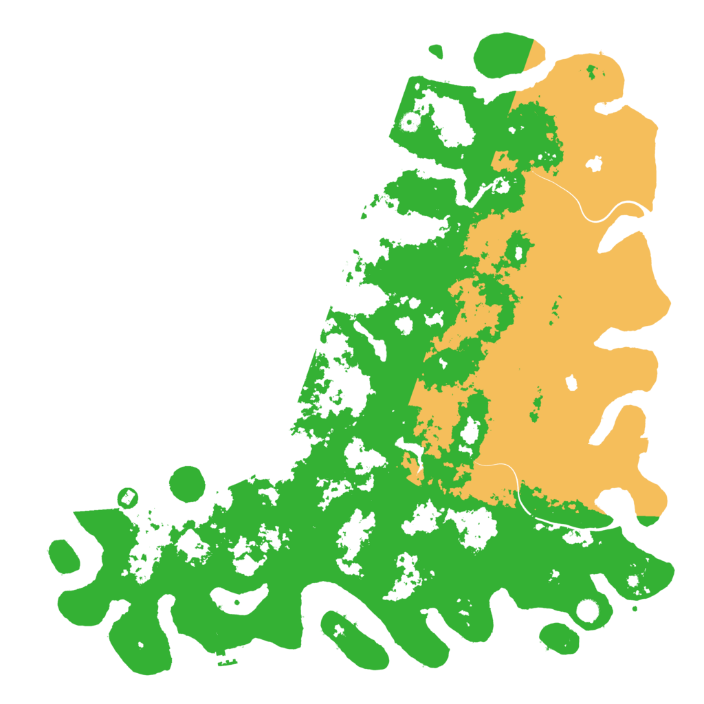 Biome Rust Map: Procedural Map, Size: 5500, Seed: 1781145658