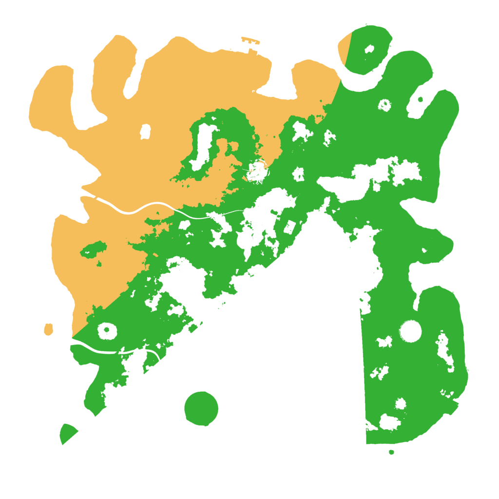 Biome Rust Map: Procedural Map, Size: 4000, Seed: 1072585774