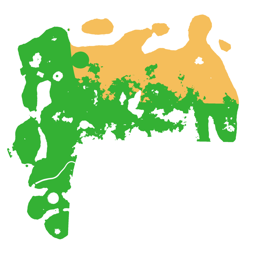 Biome Rust Map: Procedural Map, Size: 4000, Seed: 17028774