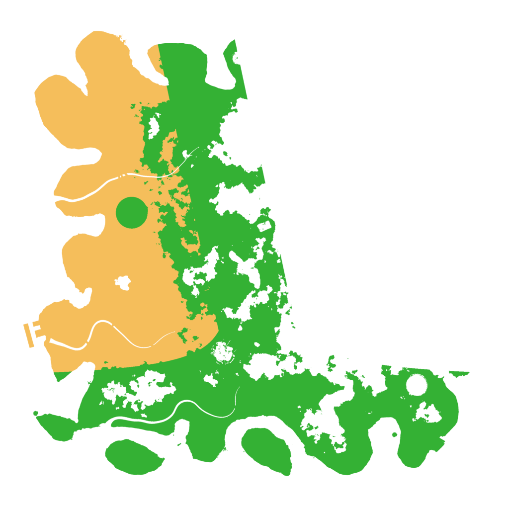 Biome Rust Map: Procedural Map, Size: 4250, Seed: 1406521346