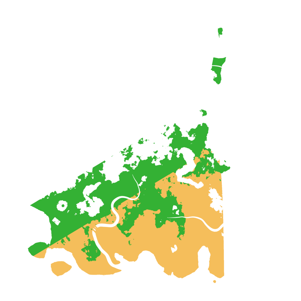 Biome Rust Map: Procedural Map, Size: 4250, Seed: 494083351