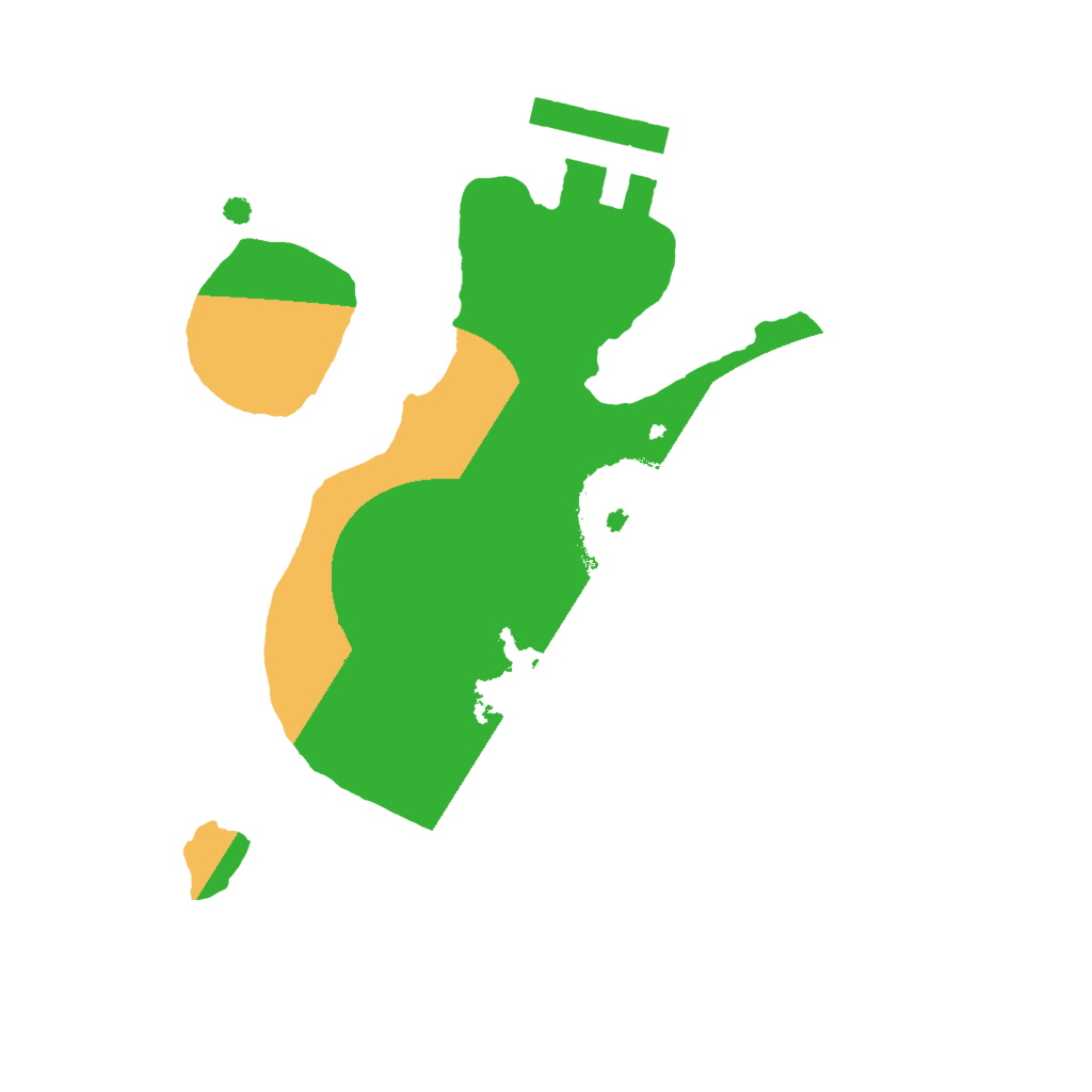 Biome Rust Map: Procedural Map, Size: 1600, Seed: 15029384