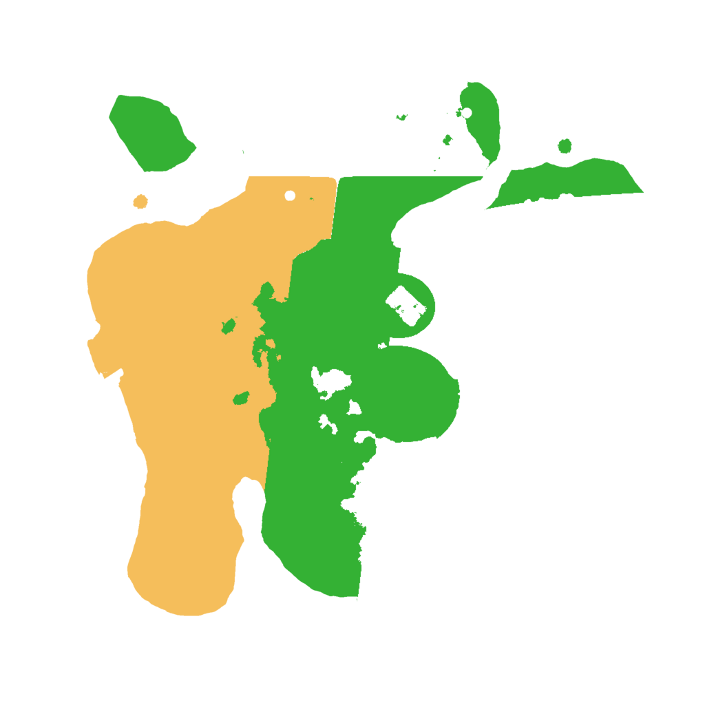 Biome Rust Map: Procedural Map, Size: 2000, Seed: 44675628