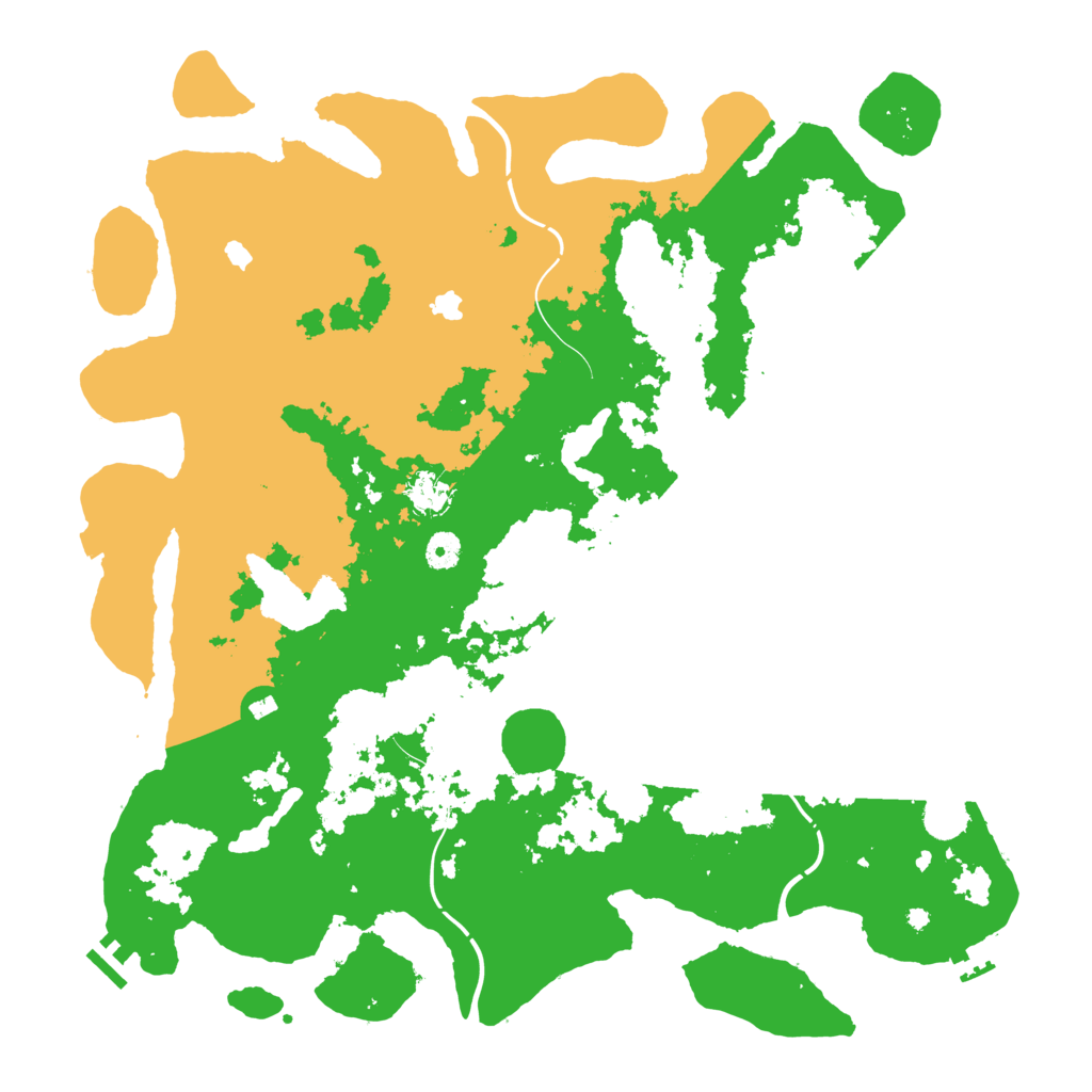 Biome Rust Map: Procedural Map, Size: 4500, Seed: 1574877116