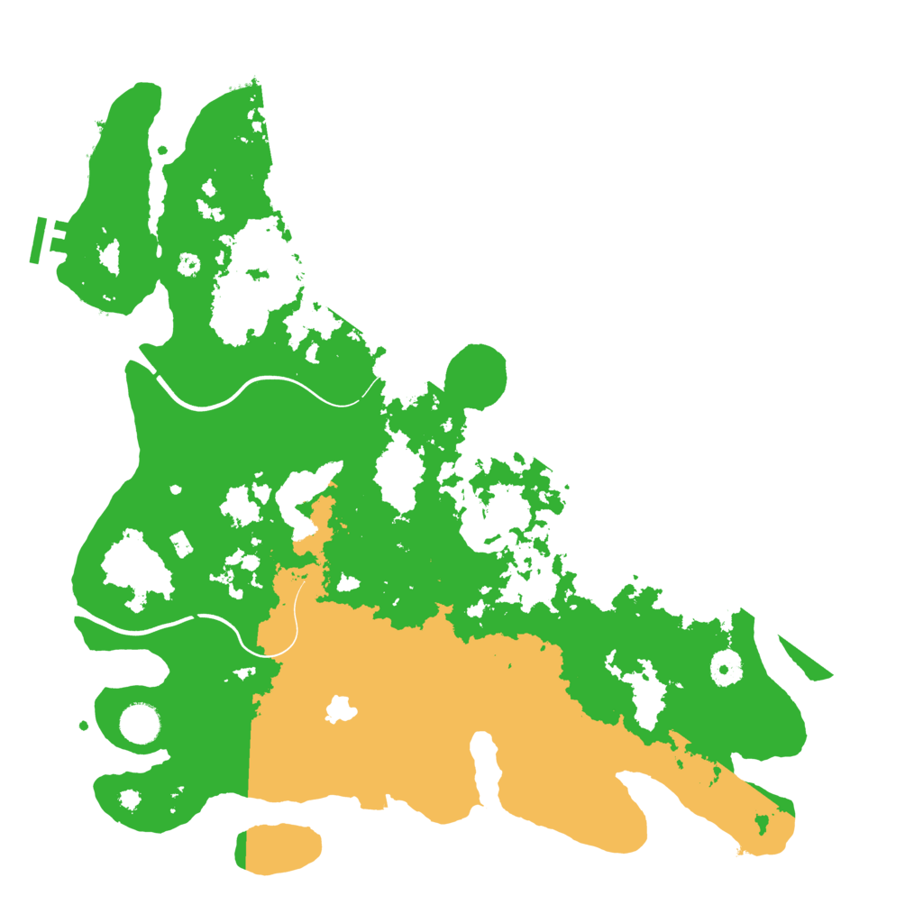 Biome Rust Map: Procedural Map, Size: 4000, Seed: 420887276