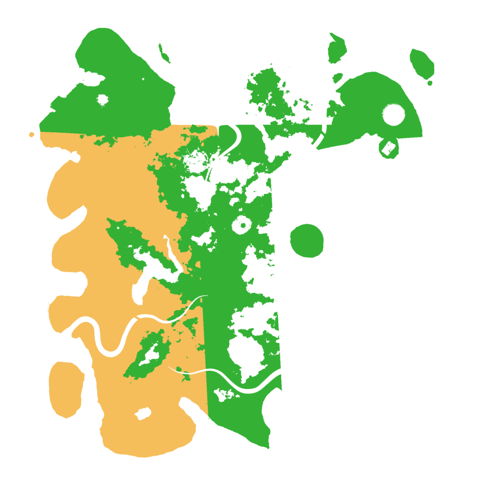 Biome Rust Map: Procedural Map, Size: 4000, Seed: 1865945265