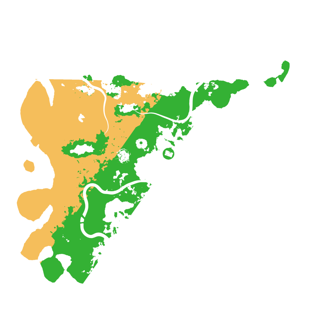 Biome Rust Map: Procedural Map, Size: 4250, Seed: 150083