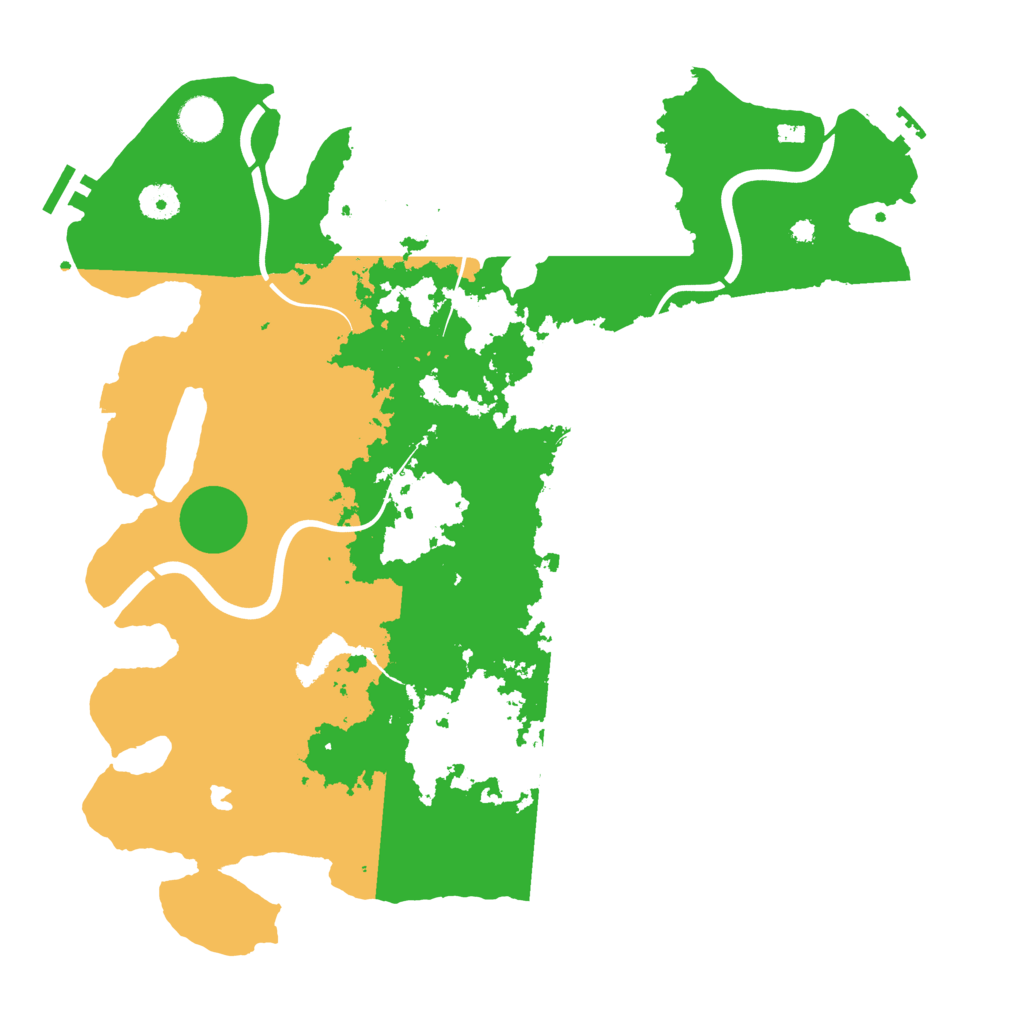 Biome Rust Map: Procedural Map, Size: 4000, Seed: 85364948