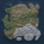 Thumbnail Rust Map: Procedural Map, Size: 3600, Seed: 423392, 16 Monuments