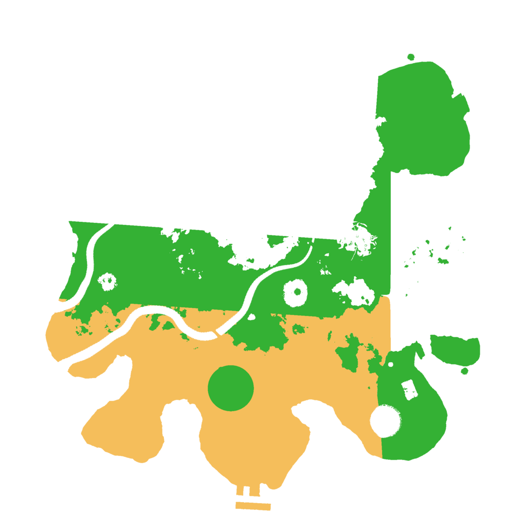 Biome Rust Map: Procedural Map, Size: 3000, Seed: 1691981624