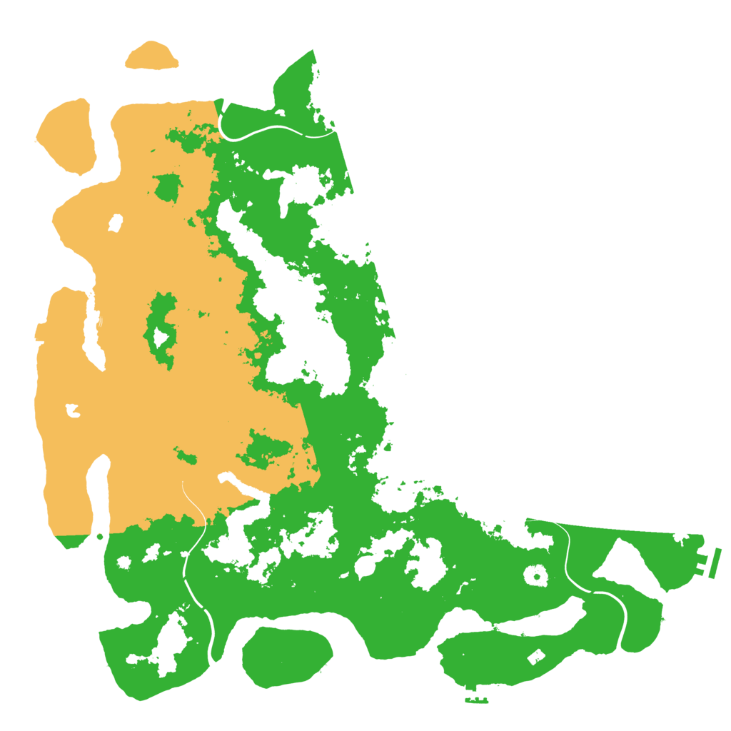 Biome Rust Map: Procedural Map, Size: 4800, Seed: 1817265804