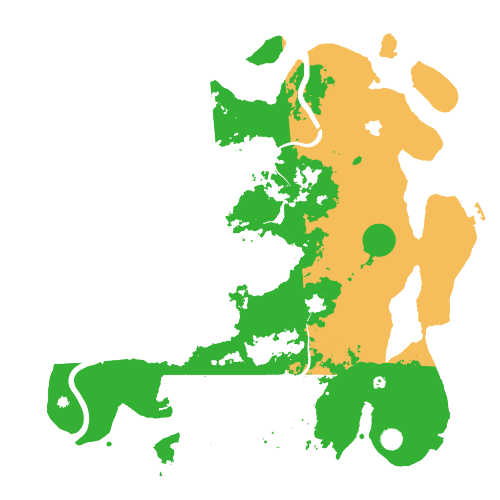 Biome Rust Map: Procedural Map, Size: 4000, Seed: 32319