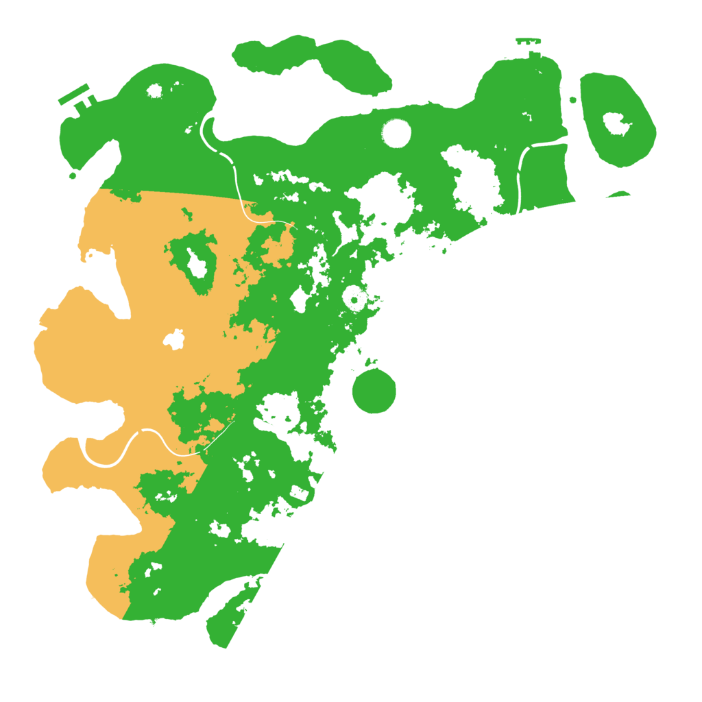 Biome Rust Map: Procedural Map, Size: 4250, Seed: 412733216