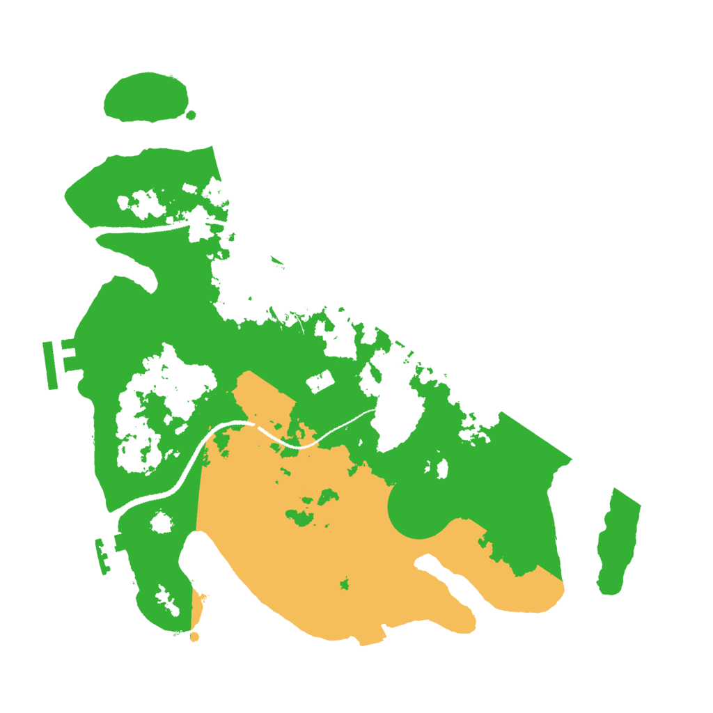 Biome Rust Map: Procedural Map, Size: 3000, Seed: 2081914660