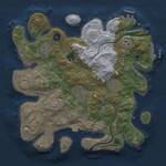 Thumbnail Rust Map: Procedural Map, Size: 3200, Seed: 787715564, 13 Monuments