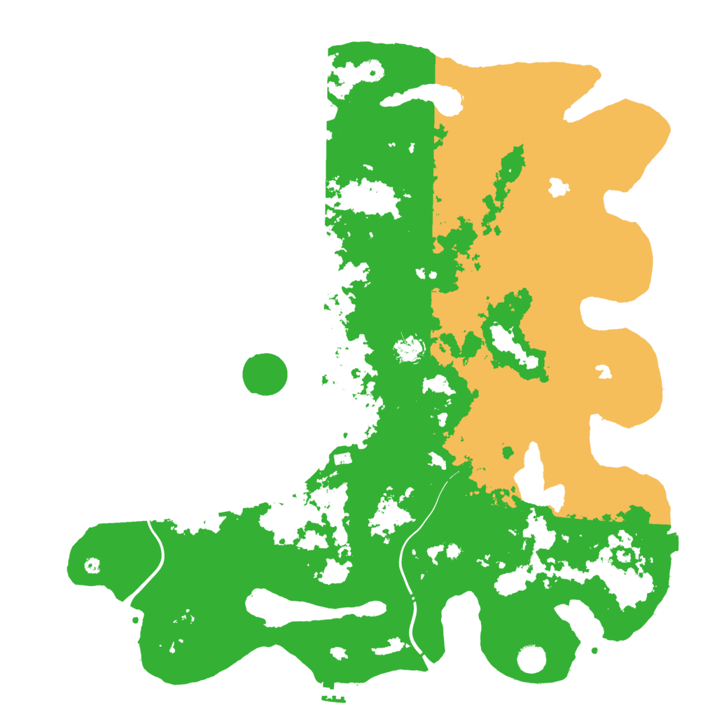 Biome Rust Map: Procedural Map, Size: 4500, Seed: 1588710