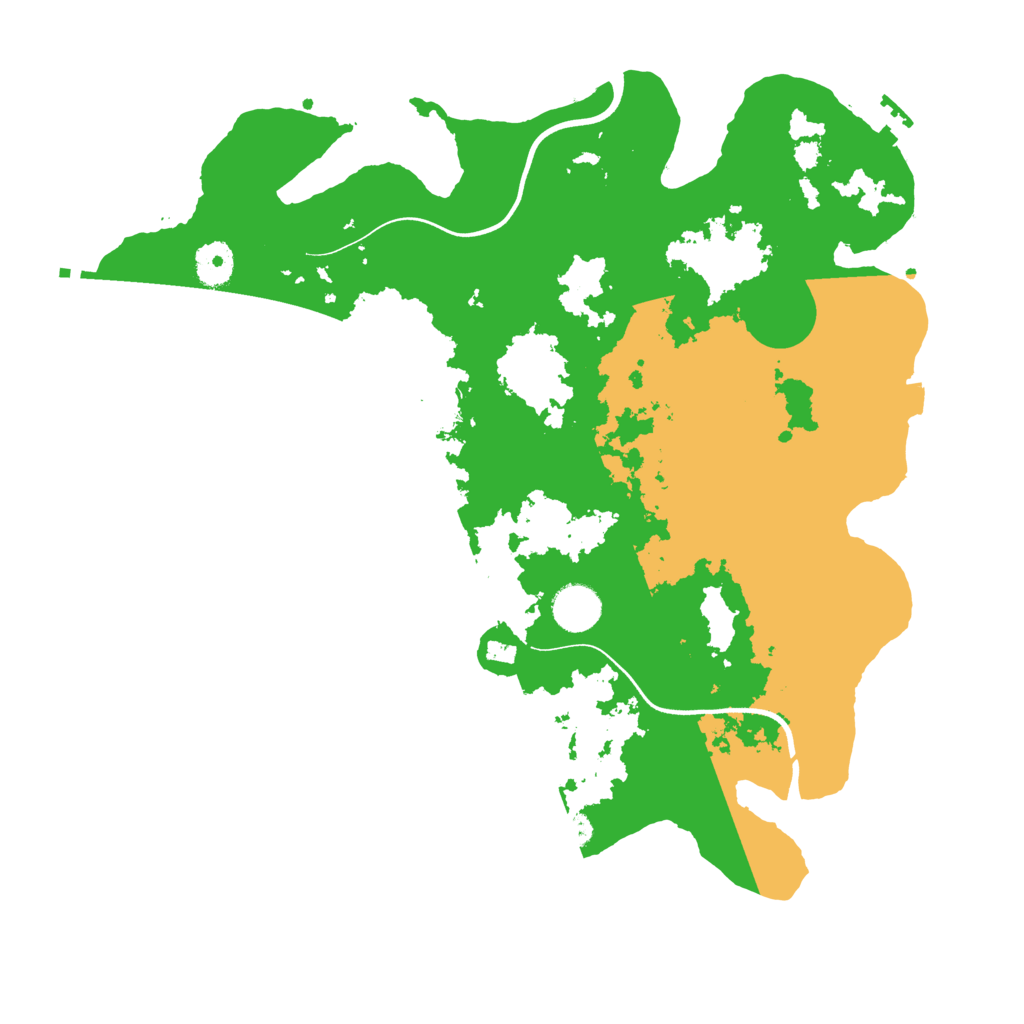 Biome Rust Map: Procedural Map, Size: 3750, Seed: 241302129