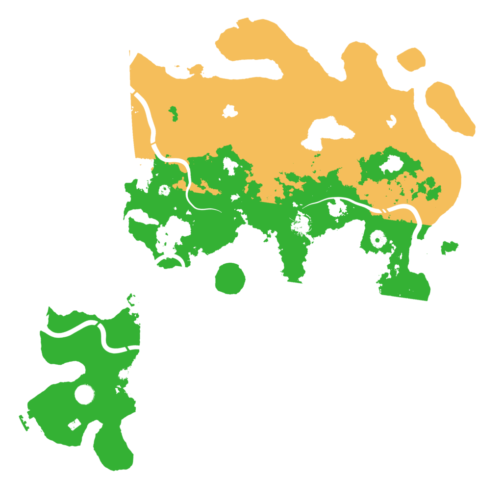 Biome Rust Map: Procedural Map, Size: 4500, Seed: 733139485