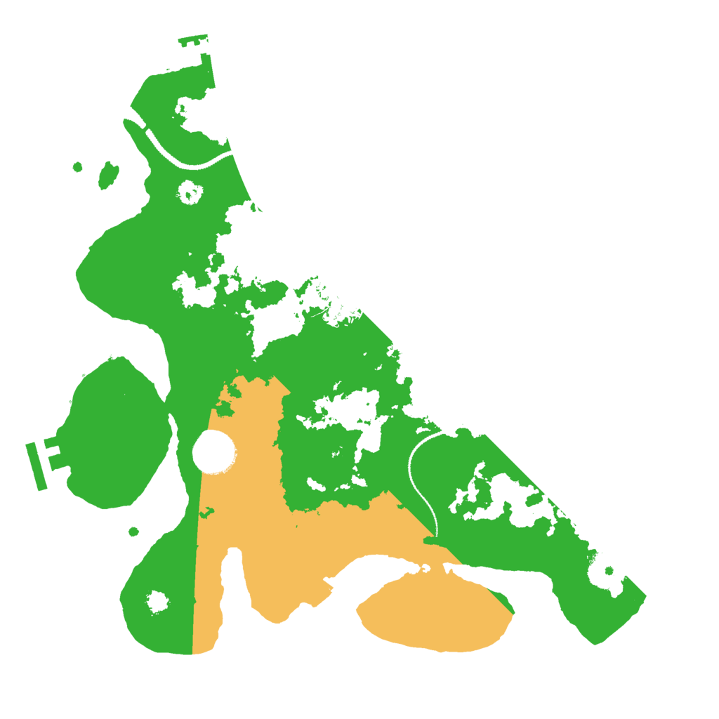 Biome Rust Map: Procedural Map, Size: 3000, Seed: 15768