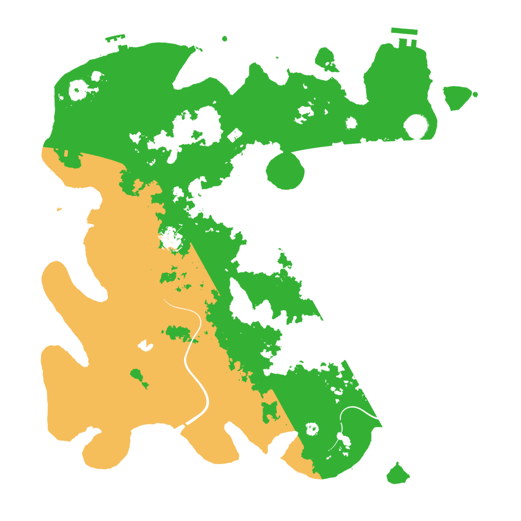 Biome Rust Map: Procedural Map, Size: 4000, Seed: 1005318369