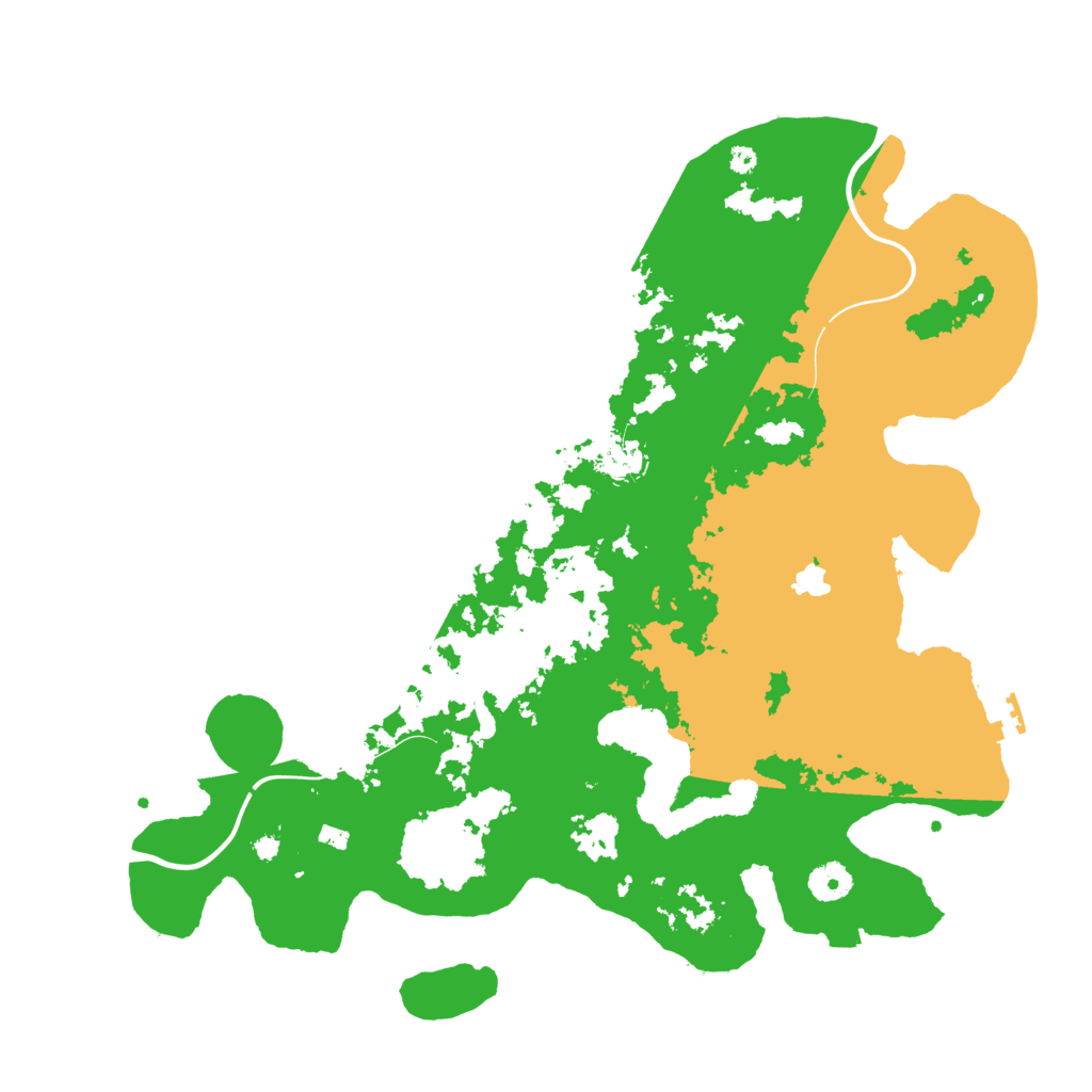 Biome Rust Map: Procedural Map, Size: 4000, Seed: 334905991