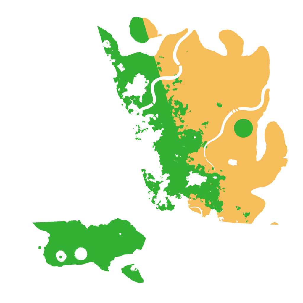 Biome Rust Map: Procedural Map, Size: 4250, Seed: 753313257
