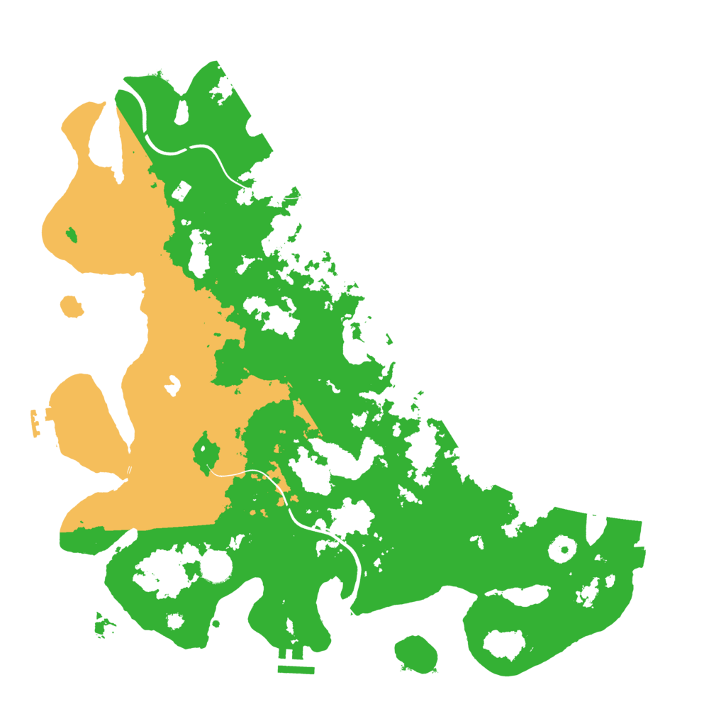 Biome Rust Map: Procedural Map, Size: 4000, Seed: 1394313775