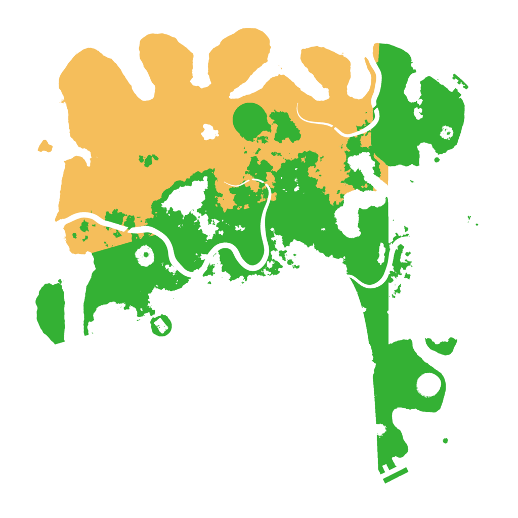 Biome Rust Map: Procedural Map, Size: 4000, Seed: 1505541005