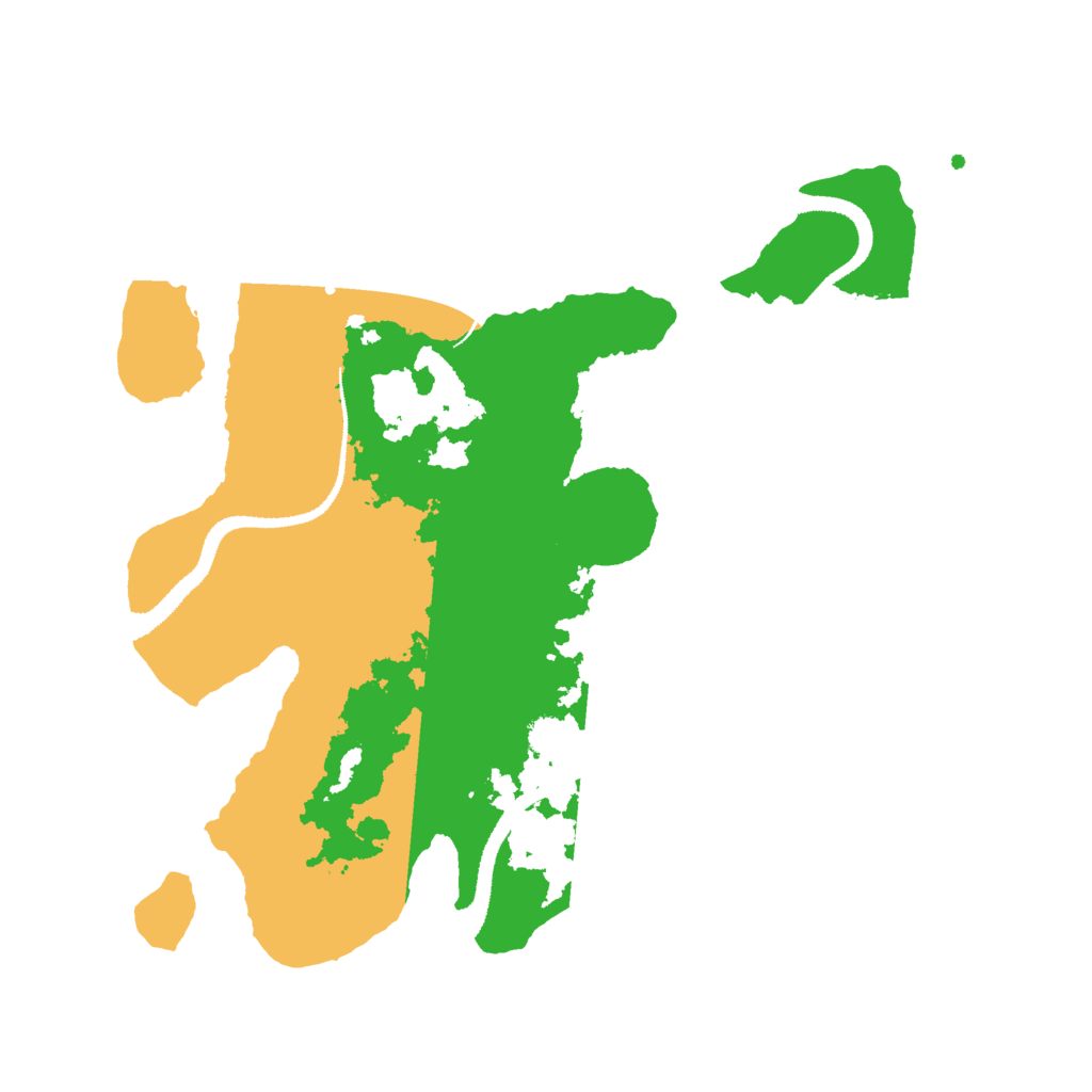 Biome Rust Map: Procedural Map, Size: 3000, Seed: 1057134411